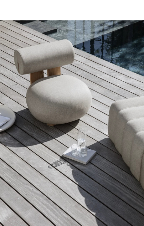Outdoor Sessel Hippo, 71×83×73 cm - ZEN ZONE Furniture