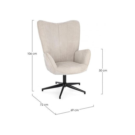 Sessel Inas Beige - ZEN ZONE