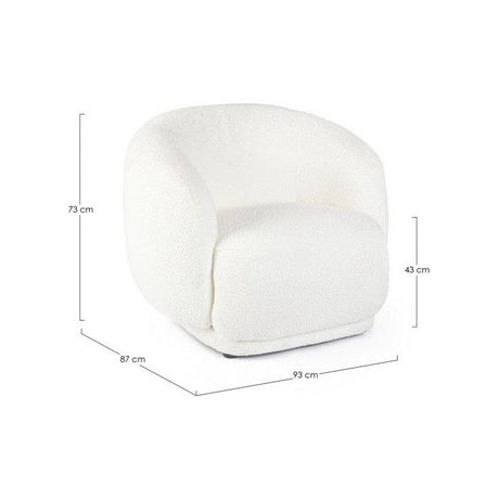 Sessel Tecla Weiß - ZEN ZONE