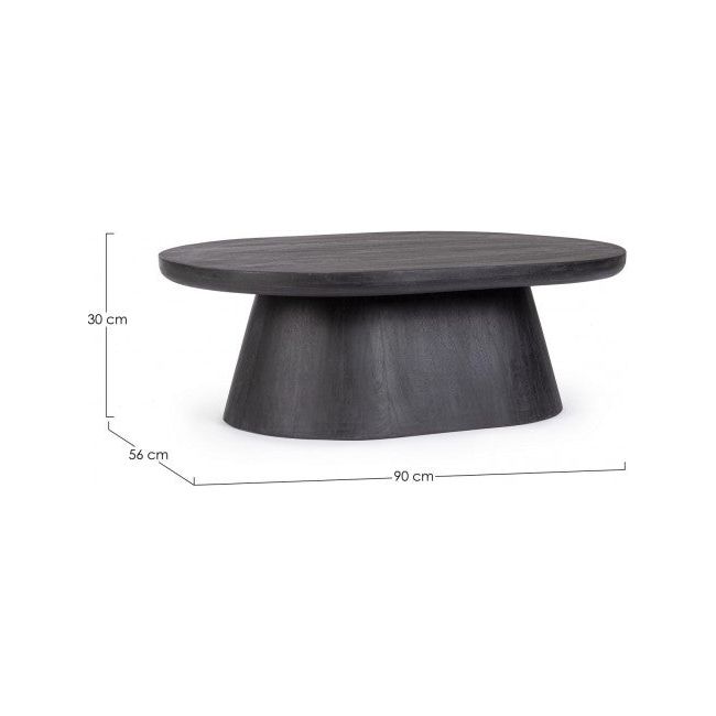 Beistelltisch Fuji oval 90x65 - ZEN ZONE