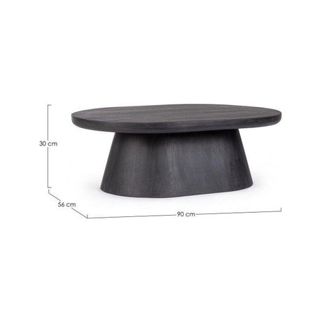 Beistelltisch Fuji oval 90x65 - ZEN ZONE