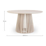 Esstisch Odion 130cm Natur - ZEN ZONE