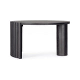 Couchtisch Orissa Schwarz rund 80x80 - ZEN ZONE