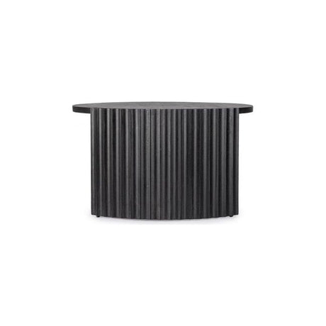 Couchtisch Orissa Schwarz rund 80x80 - ZEN ZONE