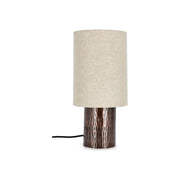 Tischlampe Bihar Braun Höhe 41cm - ZEN ZONE Furniture