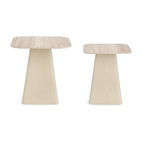 2er Set Couchtisch Hardy quadratisch - ZEN ZONE