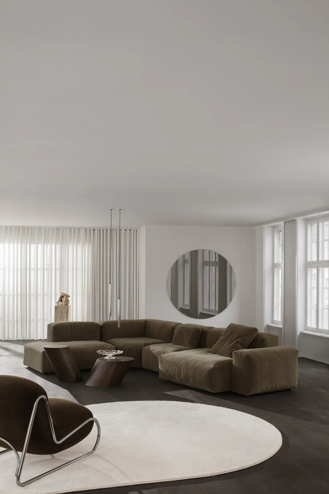 Couchtisch Tilt aus Beton oder Eichenfurnier, 67,5×50×35 cm - ZEN ZONE Furniture