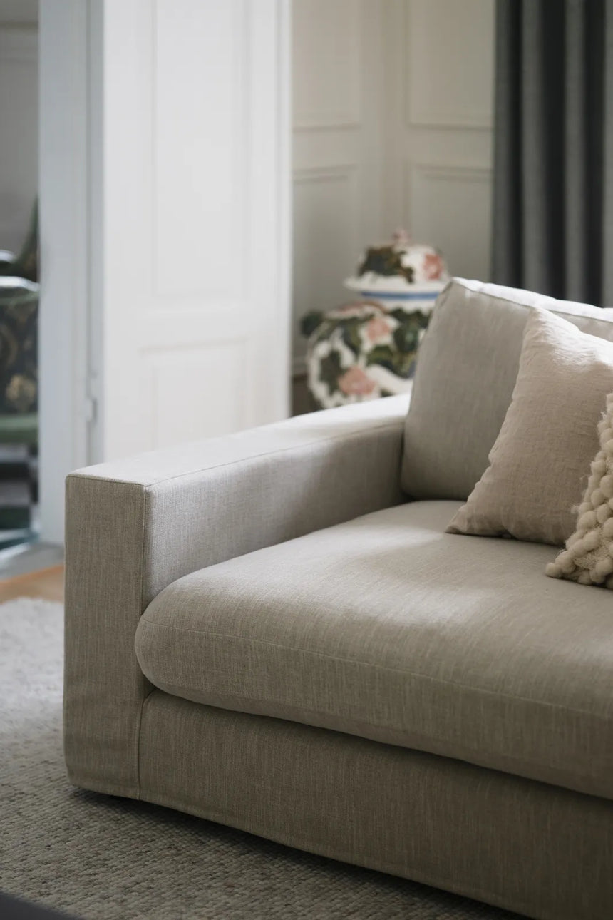 LANGDON 4-Sitzer-Sofa Sand 114x271x80cm - ZEN ZONE Furniture