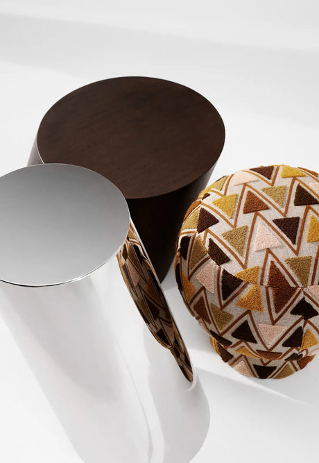 Beistelltisch Tilt aus Beton oder Eichenfurnier, 60×35×50 cm - ZEN ZONE Furniture