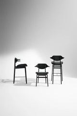 Bufala chair made of FSC-certified solid oak, unupholstered