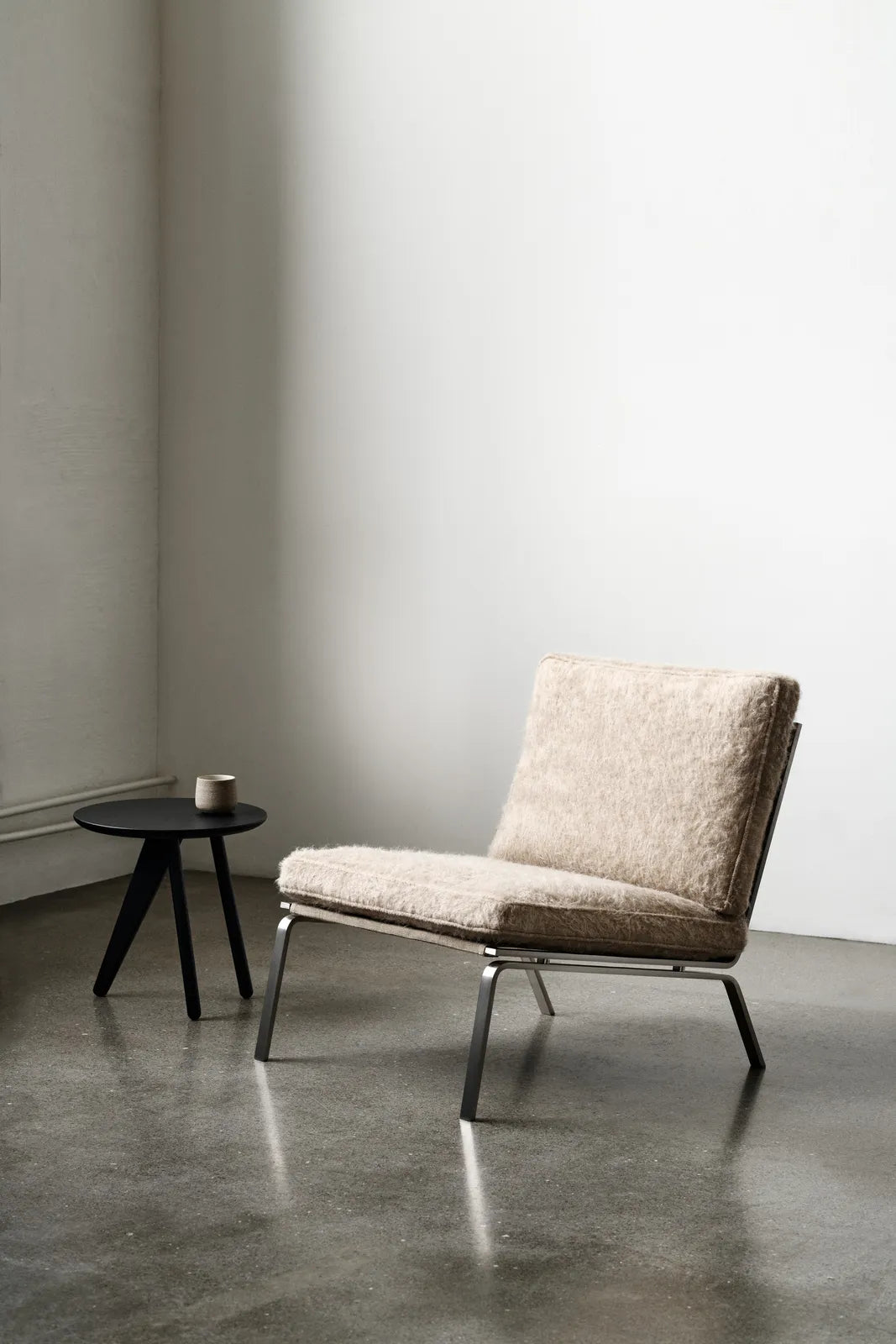 Beistelltisch Fin aus Massivholz Eiche, 40×40x40 cm