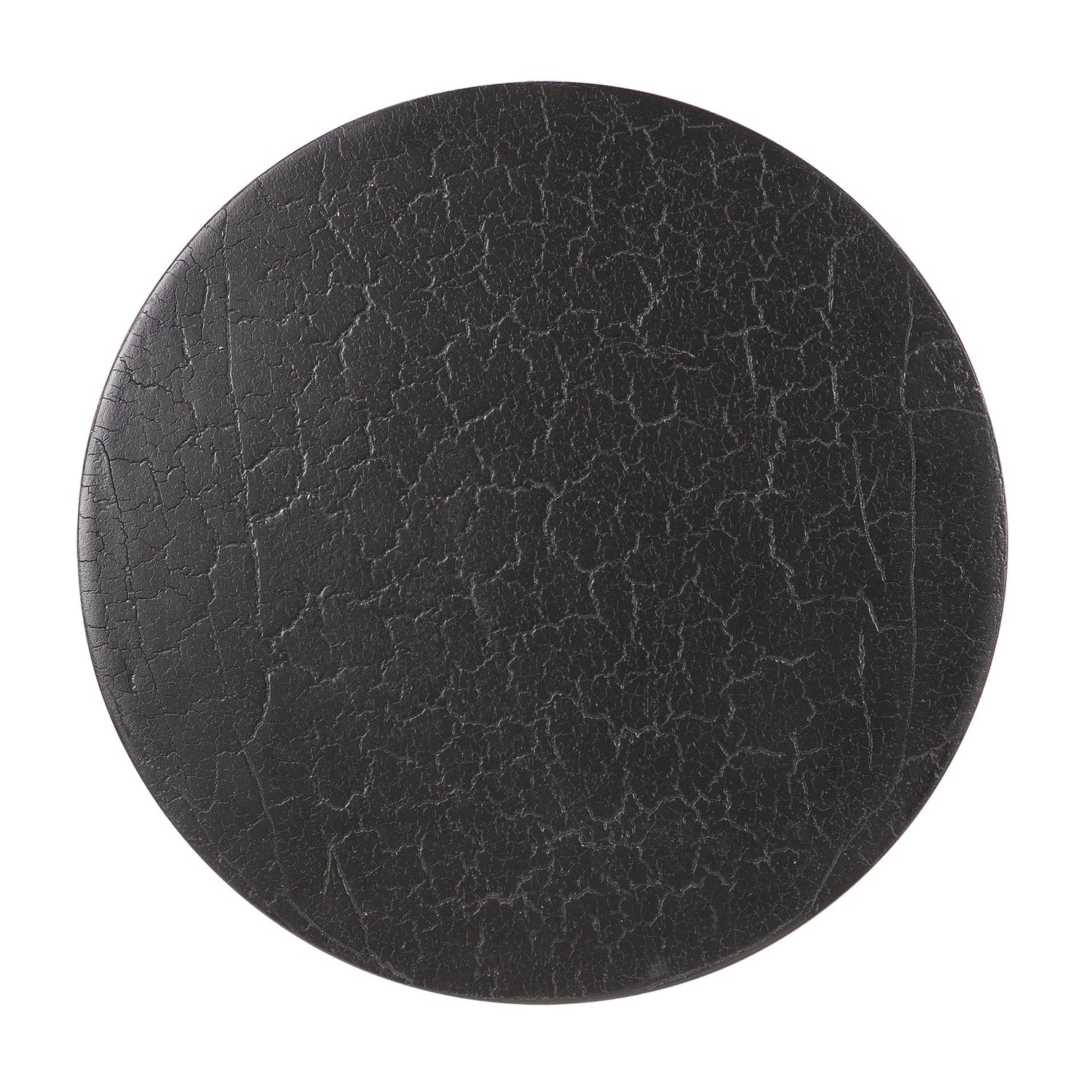Luna Couchtisch - Mineralien - Schwarz - Lava - rund - ZEN ZONE