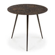 Luna Couchtisch - Mineralien - Whisky - Lava - rund - ZEN ZONE