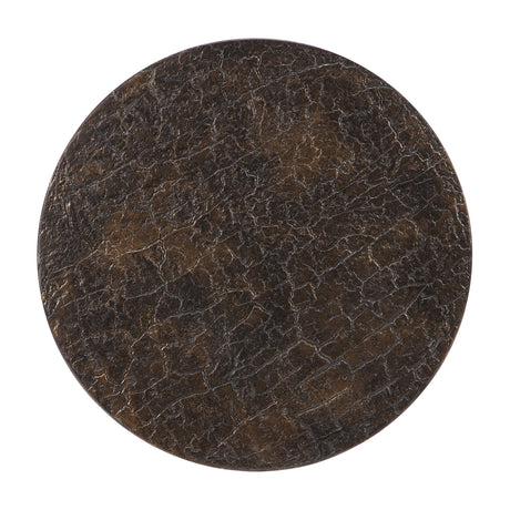 Luna Couchtisch - Mineralien - Whisky - Lava - rund - ZEN ZONE