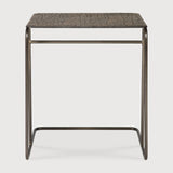 Ellipse Beistelltisch - Mineralien - Umbra - rechteckig - 45 x 40 x 51 cm - ZEN ZONE Furniture