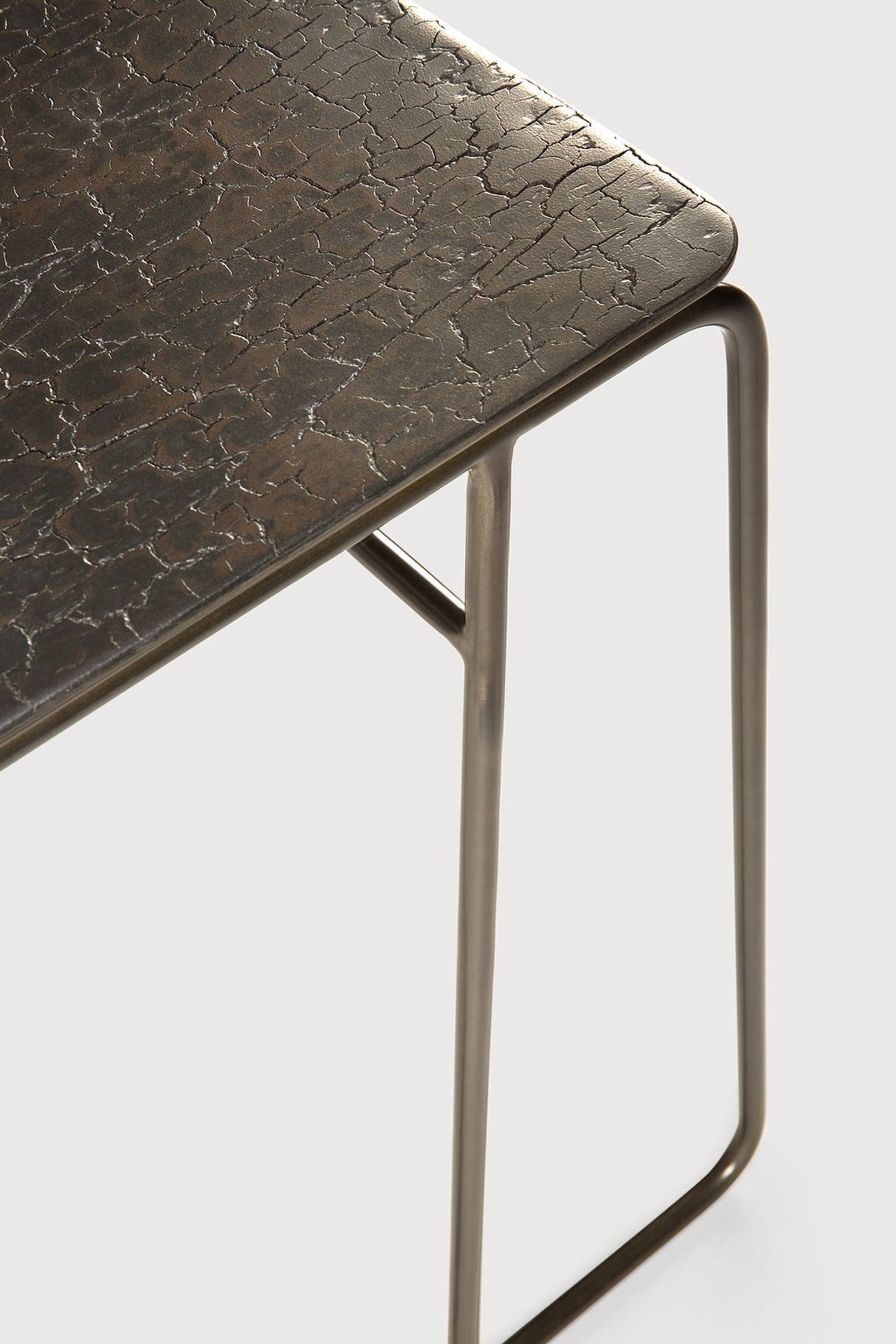 Ellipse Beistelltisch - Mineralien - Umbra - rechteckig - 45 x 40 x 51 cm - ZEN ZONE Furniture