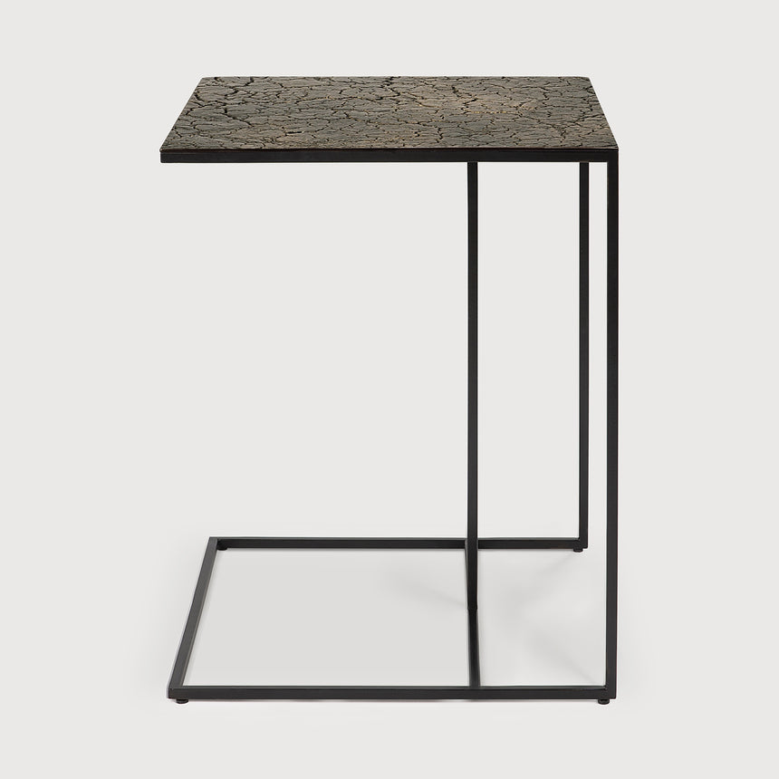 Triptic Beistelltisch - Mineralien - Whisky - Lava - rechteckig - 45 x 40 x 51 cm - ZEN ZONE Furniture