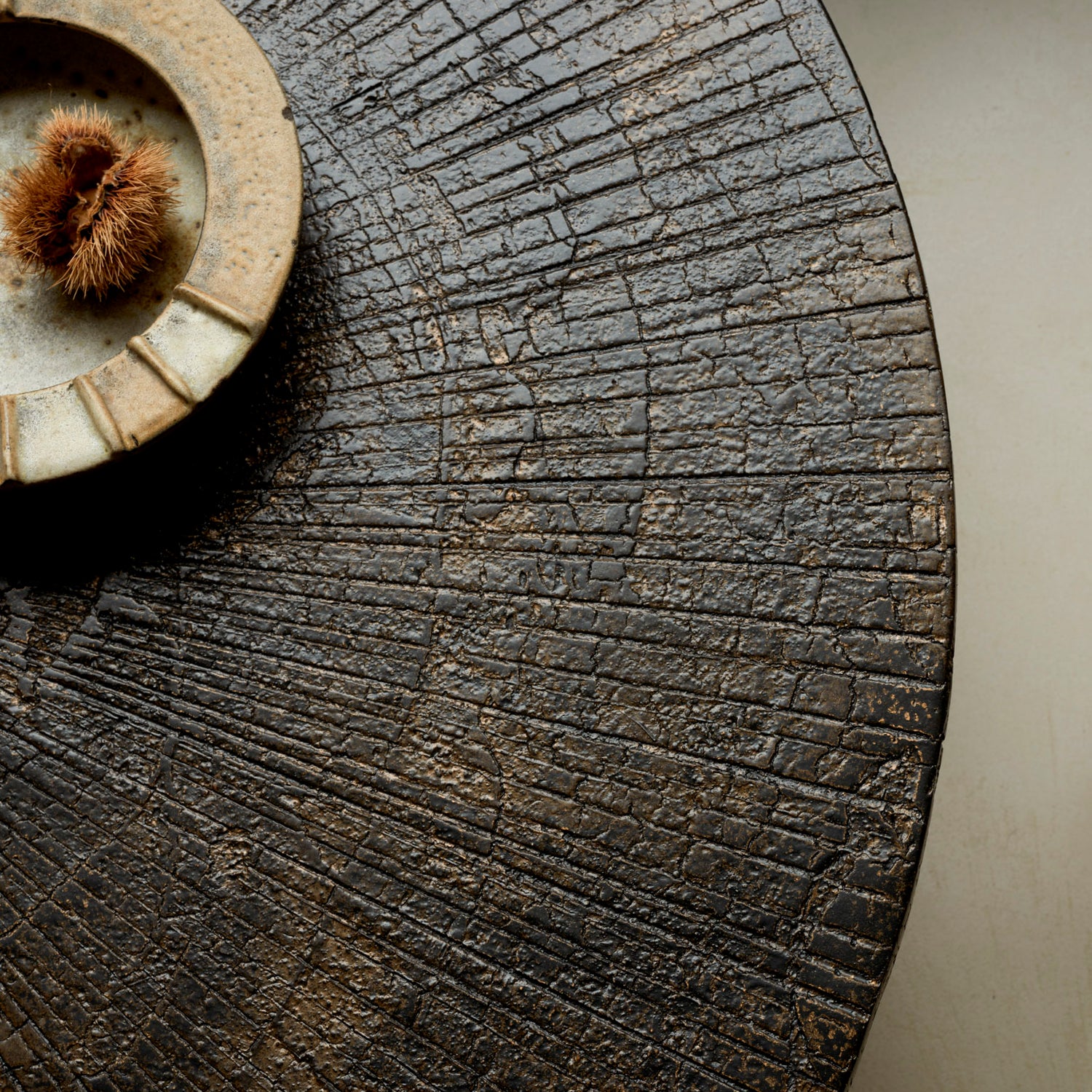 Slice Couchtisch - Mineralien - Whisky - oval - ZEN ZONE