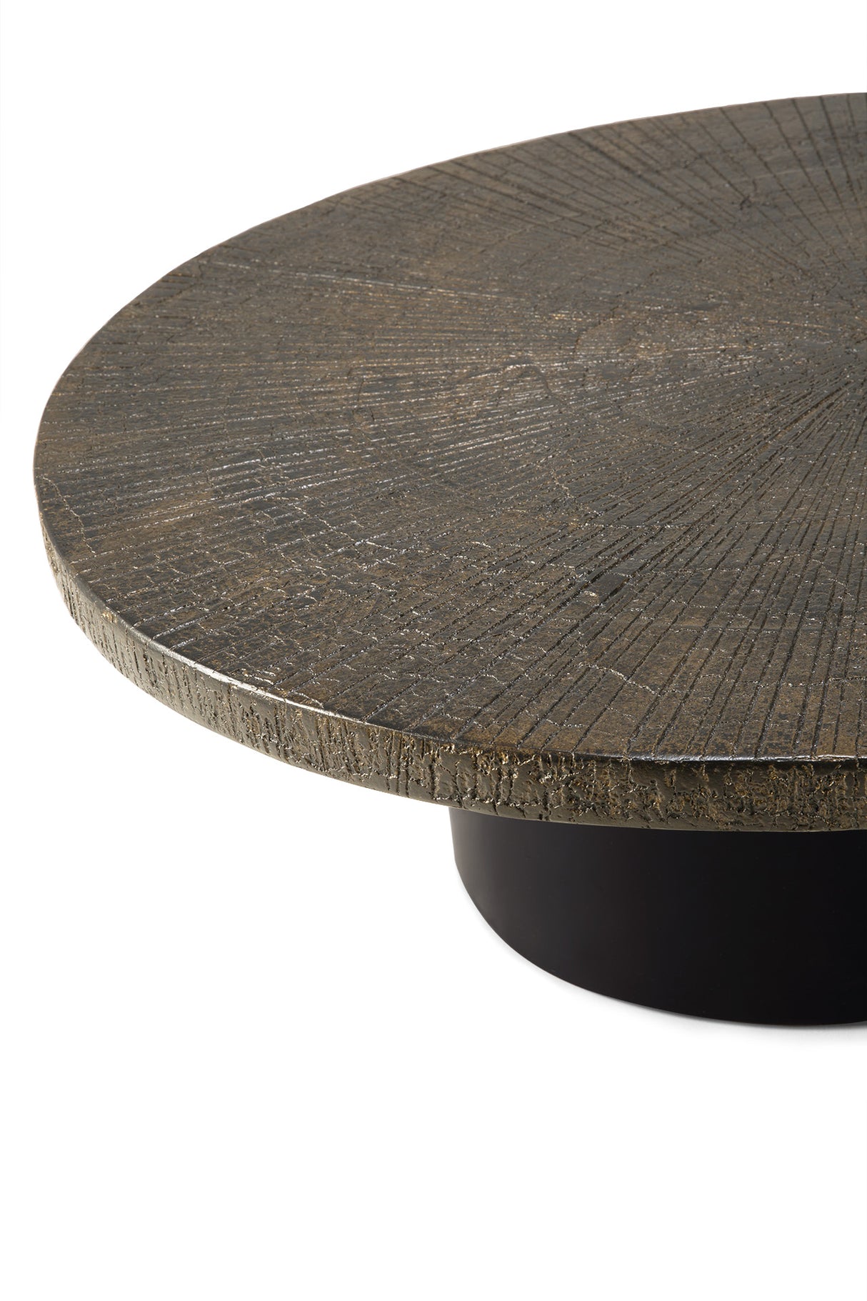 Slice Couchtisch - Mineralien - Whisky - oval - ZEN ZONE