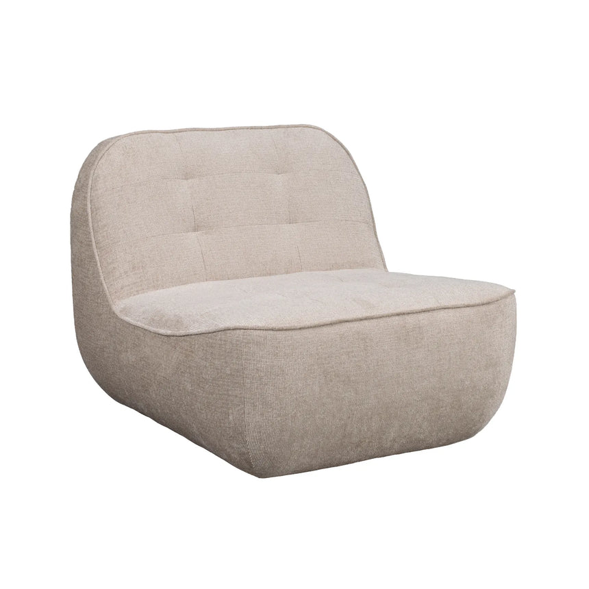 Fauteuil FARSON, Greg #3 beige clair, 83x96x71 cm