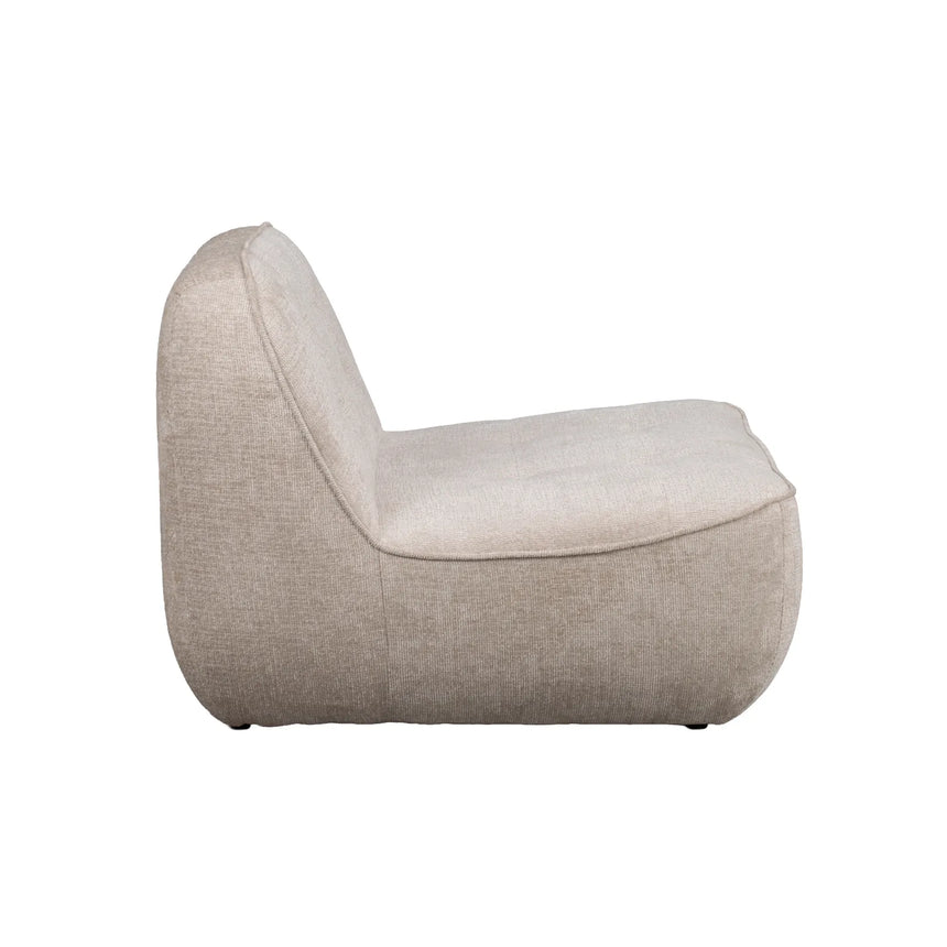 Fauteuil FARSON, Greg #3 beige clair, 83x96x71 cm