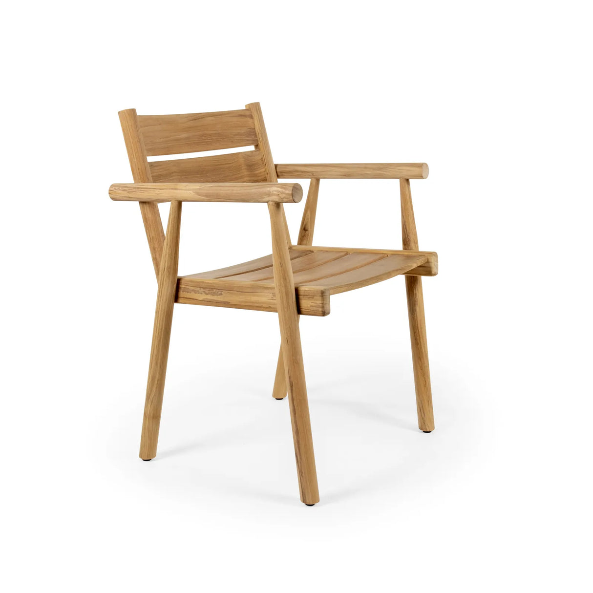 Atrani Gartenstuhl aus Teakholz mit Armlehnen - ZEN ZONE Furniture