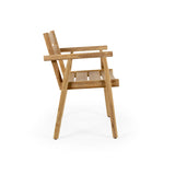 Atrani Gartenstuhl aus Teakholz mit Armlehnen - ZEN ZONE Furniture