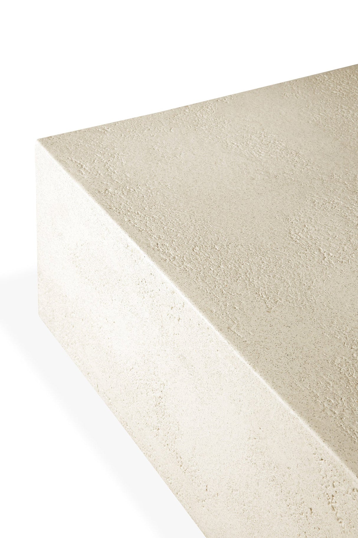 Elements Couchtisch - Mikrozement - Off-White - rechteckig - ZEN ZONE