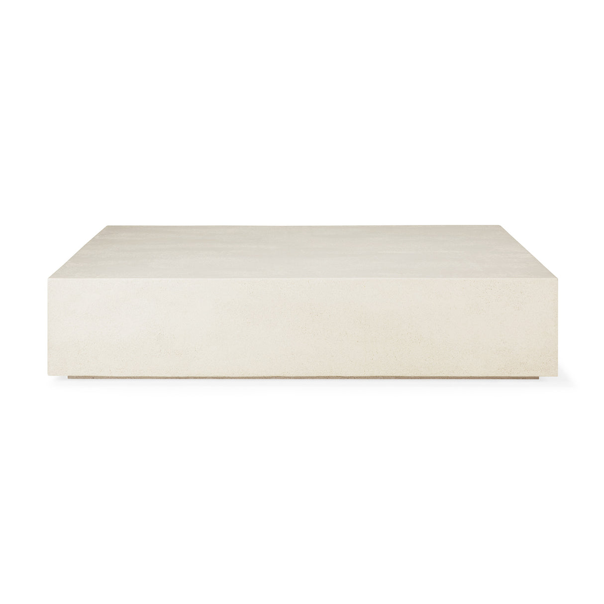 Elements Couchtisch - Mikrozement - Off-White - rechteckig - ZEN ZONE