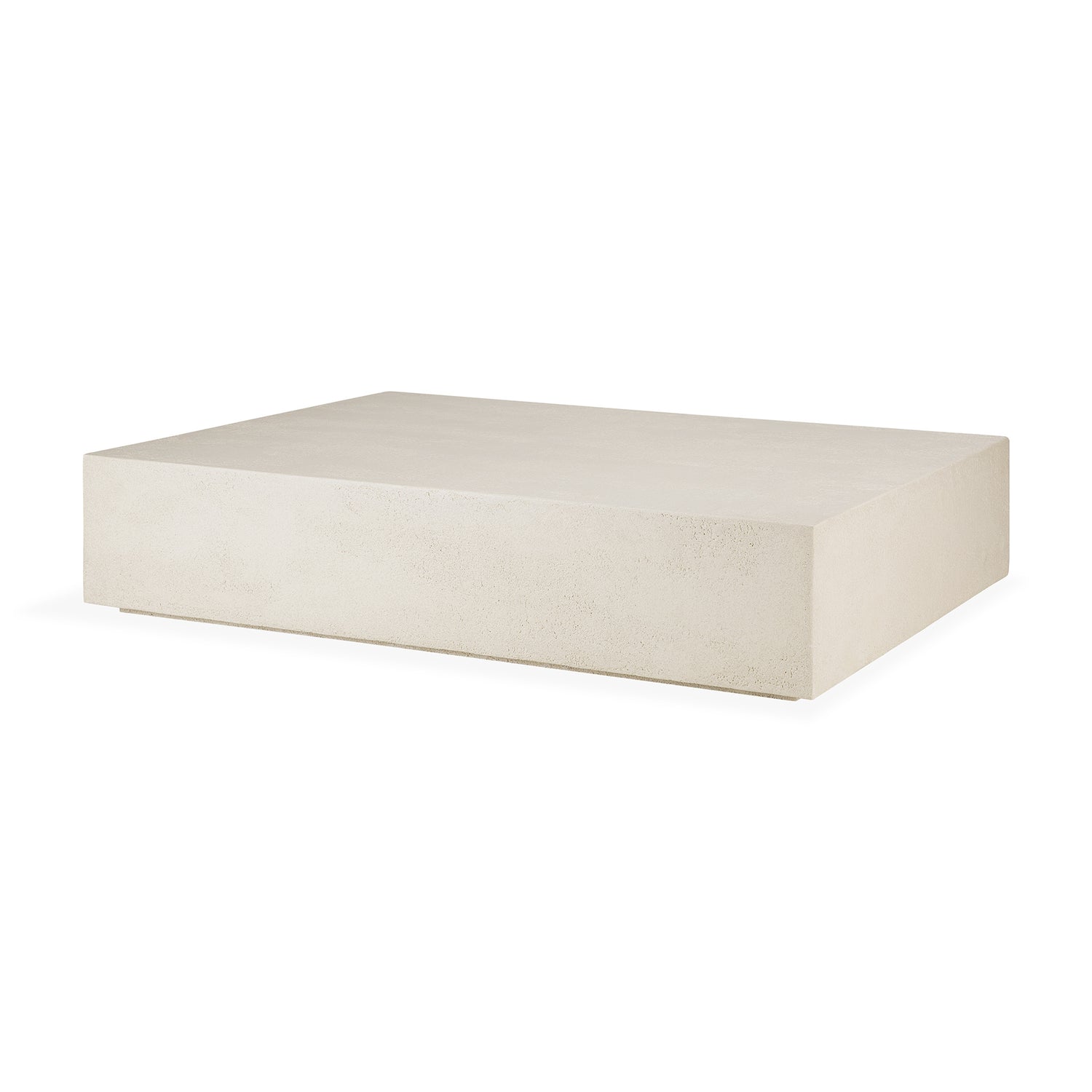 Elements Couchtisch - Mikrozement - Off-White - rechteckig - ZEN ZONE