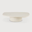 Elements Couchtisch - Mikrozement - Off-White - Kieselsteinform - ZEN ZONE