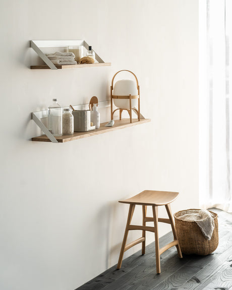 Osso Hocker - Eiche - 50 x 33 x 49 cm - ZEN ZONE Furniture