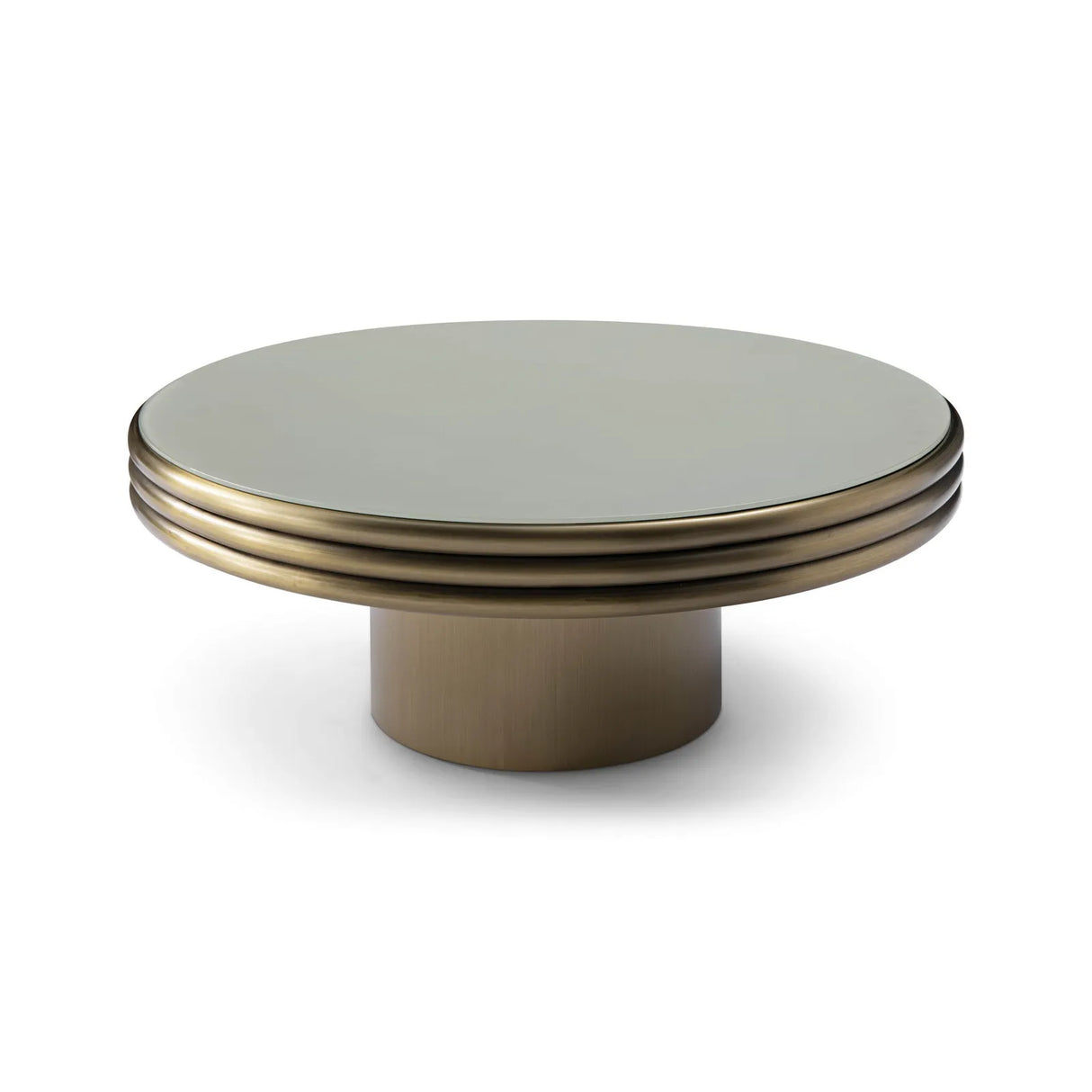 LAZIO Couchtisch Rund Niedrig - ZEN ZONE Furniture