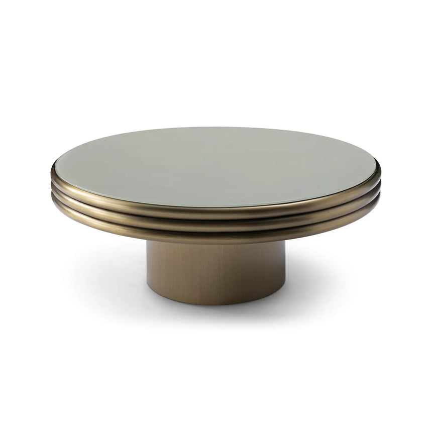 LAZIO Couchtisch Rund Niedrig - ZEN ZONE Furniture