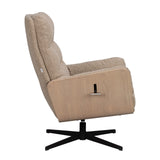 Fauteuil BRODERICK en chêne, 73x82x106 cm