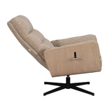 Fauteuil BRODERICK en chêne, 73x82x106 cm