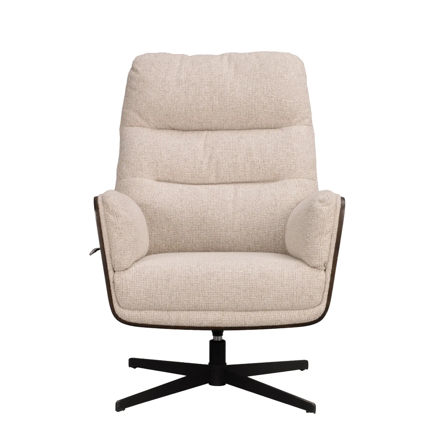 Fauteuil BRODERICK en chêne, 73x82x106 cm