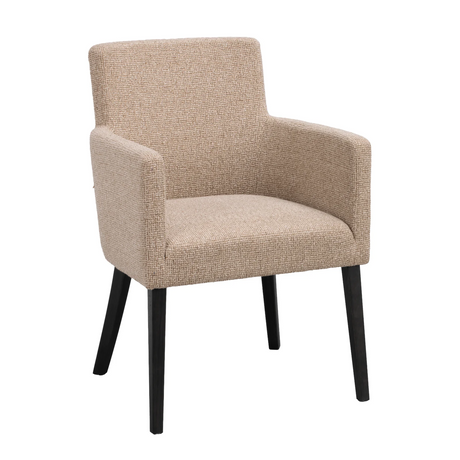 Essstuhl HUDSON aus massivem Eichenholz, in verschiedenen Stoffen - ZEN ZONE Furniture