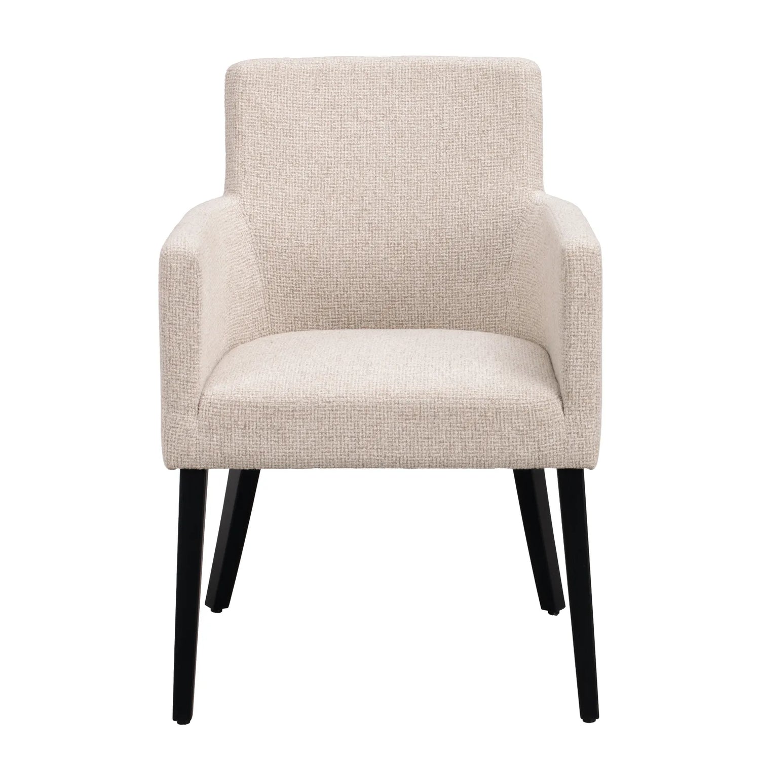 Chaise de salle à manger HUDSON en chêne massif, disponible dans divers tissus