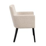 Chaise de salle à manger HUDSON en chêne massif, disponible dans divers tissus