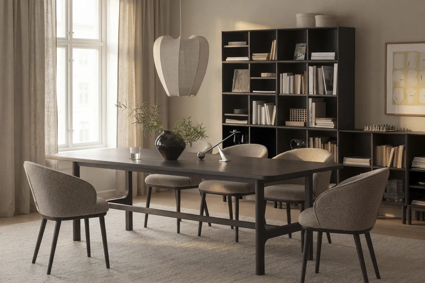 Table de salle à manger DRISCOLL en chêne, 240x100x75 cm