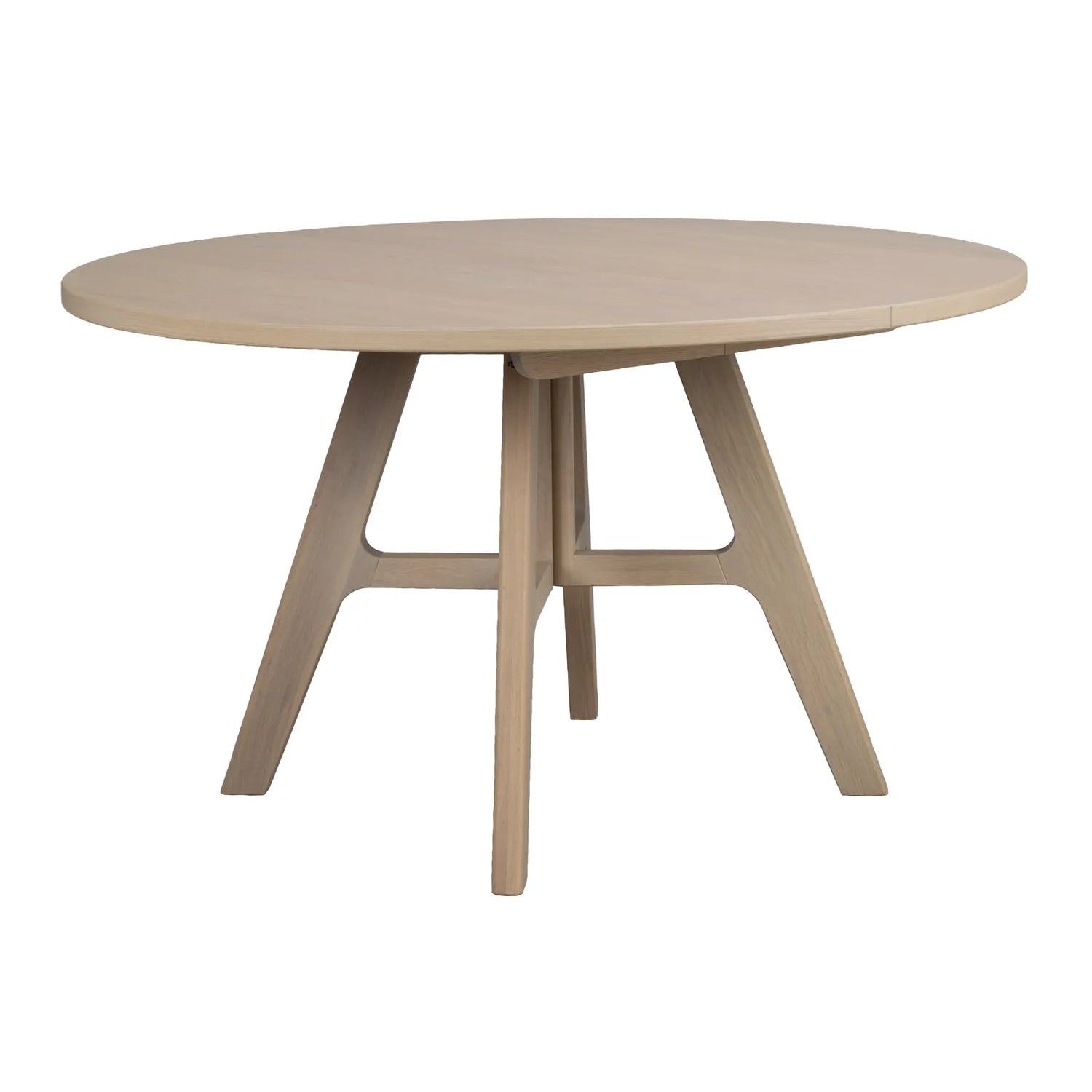 Table de salle à manger STOCKBRIDGE en chêne, 130x130x75 cm