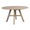Table de salle à manger STOCKBRIDGE en chêne, 130x130x75 cm