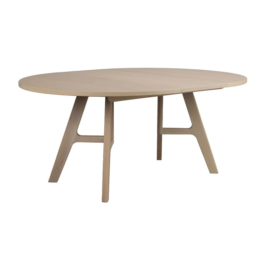 Table de salle à manger STOCKBRIDGE en chêne, 130x130x75 cm