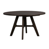 Table de salle à manger STOCKBRIDGE en chêne, 130x130x75 cm