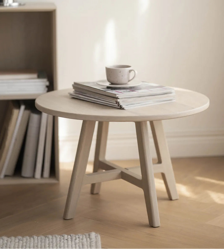 Couchtisch DUMBARTON aus Eiche, 60x60x39 cm - ZEN ZONE Furniture