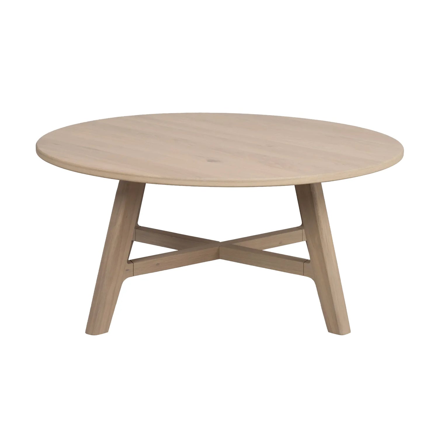 Table basse DUMBARTON en chêne, 90x90x42 cm