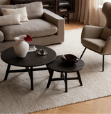 Table basse DUMBARTON en chêne, 90x90x42 cm