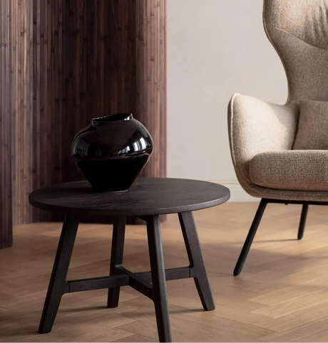 Couchtisch DUMBARTON aus Eiche, 60x60x39 cm - ZEN ZONE Furniture