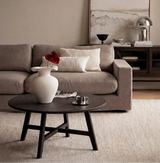 Table basse DUMBARTON en chêne, 90x90x42 cm